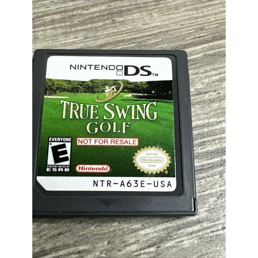 True Swing Golf - Nintendo DS Kiosk Demo - Not For Resale